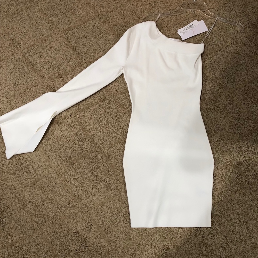 Solace london one shoulder dress